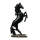 thumbnail image 3 of Estatuilla De Caballos Escultura De Escritorio Detallada Estante De Barra Adornos Modernos Regalo Negro, 3 of 5