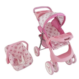 Bebesit - Coche Muñeca Travel System Flores
