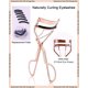 thumbnail image 2 of Kit rizador de pestañas TPPICK color oro rosa con peine y almohadillas, 2 of 7