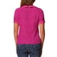 thumbnail image 3 of INSPIRE CHIC Blusas de Mujer para Regreso a Clases con Cuello Peter Pan en Contraste y Lunares de Manga Corta XL Rosa Fucsia, 3 of 6