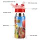 thumbnail image 3 of Escuela de pequeños dinosauriosBotella de Agua con Tapa Pop Top de Un Toque, Acero Inoxidable, a Prueba de Fugas, para Deportes, Botella Infantil rosa 12 oz, 3 of 6