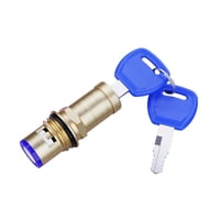 Magideal - Cerradura De Grifo Para Exterior, Núcleo De Latón, Cerradura De Válvula, Cerradura De Caño De Agua, Núcleo De Cerradura, Gestión De Grifo De Agua Para