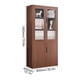 thumbnail image 2 of Estante Armario Metalico 4 Puertas Fotolaminado Madera, 2 of 3