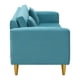 thumbnail image 5 of Sofa New Retro 3C Felpa 01 Turquesa, 5 of 6
