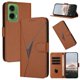 thumbnail image 1 of Funda Cartera Fibra de Carbono para Motorola MOTO G35 con Soporte y Cierre Magnético Marrón, 1 of 6