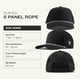 thumbnail image 4 of Gorra Branded Bills Dad Script Negra 5 Paneles con Cuerda, 4 of 6