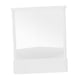 thumbnail image 5 of Espejo No Reversible Espejo Invertido Claro Creativo Regalo de Mujer Soporte Cosmético Espejo de Tocador para Dormitorio Mesa de Escritorio blanco, 5 of 5