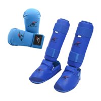 Ioensy - Accesorios Para Karate, Equipo De Combate, Guantes, Espinilleras Para Gimnasio De Lucha, Adultos, Talla S
