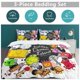 thumbnail image 5 of x224 Battle for Dream Island BFDI Bed Duvet Cover Microfiber Bedding Sets 3D Printed Lightweight 3 Piece Comforter Sets, 1 Duvet Cover And 2 Pillow Shams for Kids Boys Girls 79"x90" jn224, 5 of 5