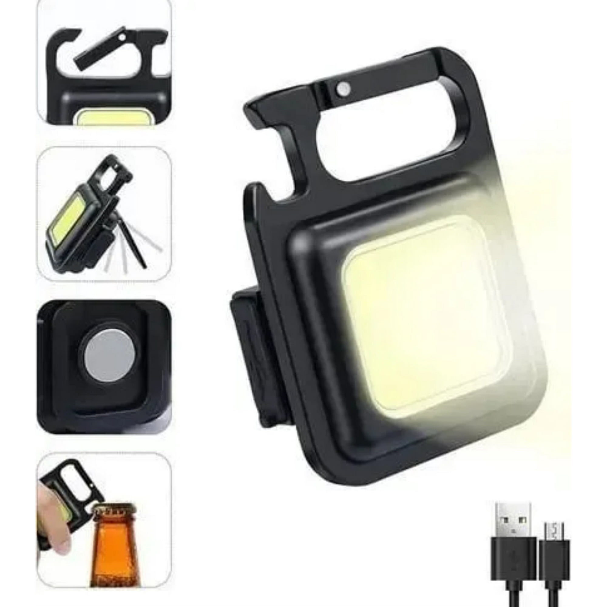 Mundo Eve - Llavero Led Destapador Recargable Usb