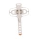thumbnail image 5 of Soporte Para Teléfono Móvil De Bicicleta Con Correa De Silicona Para Manillar (beige Y Blanco), 5 of 5