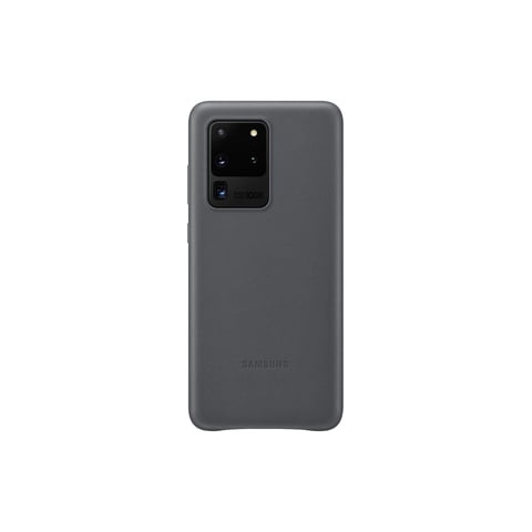 Funda Para Samsung Galaxy S20 Ultra 5G De Cuero Gris