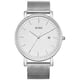 thumbnail image 2 of Reloj BUREI ultrafino analógico de cuarzo de acero inoxidable para hombre, 2 of 8