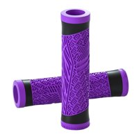 Magideal - Empuñaduras Universales Para Manillar De , Cubierta Protectora De Repuesto Para Manillar De Absorbente De Golpes, Cómoda Para , , Púrpura Violeta