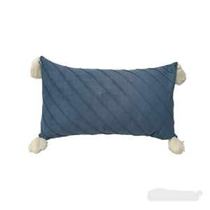 Gios - Cojin Azul Piedra Alforzado
