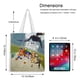 thumbnail image 5 of SMG4 Movie Bolso de tela con estampado de lienzo para mujer, bolsa de compras reutilizable y estética, con cremallera interior, regalo para mujer, 35 × 40 cm., 5 of 6