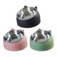 thumbnail image 3 of Comedero Para Mascotas De 3 Uds, Cuenco Individual Elevado De 15 Grados Para Perros Y Gatos, 3 of 5