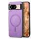 thumbnail image 3 of Magnetic Slim Case for Google Pixel 8 with Camera Guard & Anti-Scratch Back Purple, 3 of 5