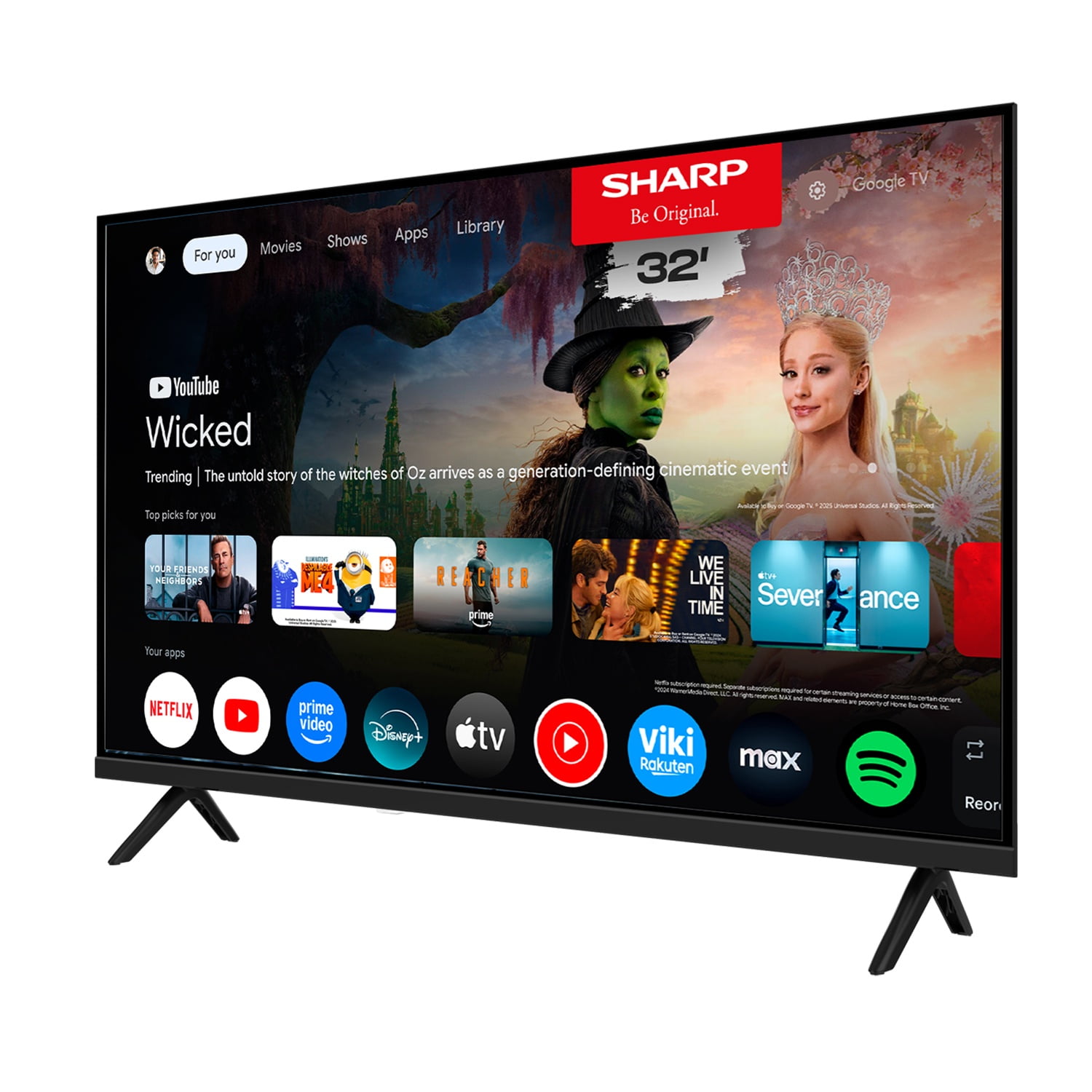 Smart Tv Sharp 32" Hd 2t-c32hf2265l