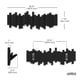 thumbnail image 3 of Perchero Umbra Sticks para colgar en la pared con 5 pinzas, color negro, 3 of 9