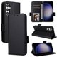 thumbnail image 4 of Funda Cartera para Samsung Galaxy S24 FE Tapa Flip con Ranuras y Soporte Negro, 4 of 5
