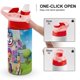 thumbnail image 4 of My Little PonyBotella de Agua con Tapa Pop Top de Un Toque, Acero Inoxidable, a Prueba de Fugas, para Deportes, Botella Infantil rosa 12 oz, 4 of 6