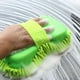 thumbnail image 3 of 1pc Car Wash Mitt Chenille Microfiber Wash Sponge Scratch Free, Ultra Absorbent Microfiber Waffle Drying Towel For Car Detailing, Green, 9.05in*5.11in*2.75in, 3 of 4