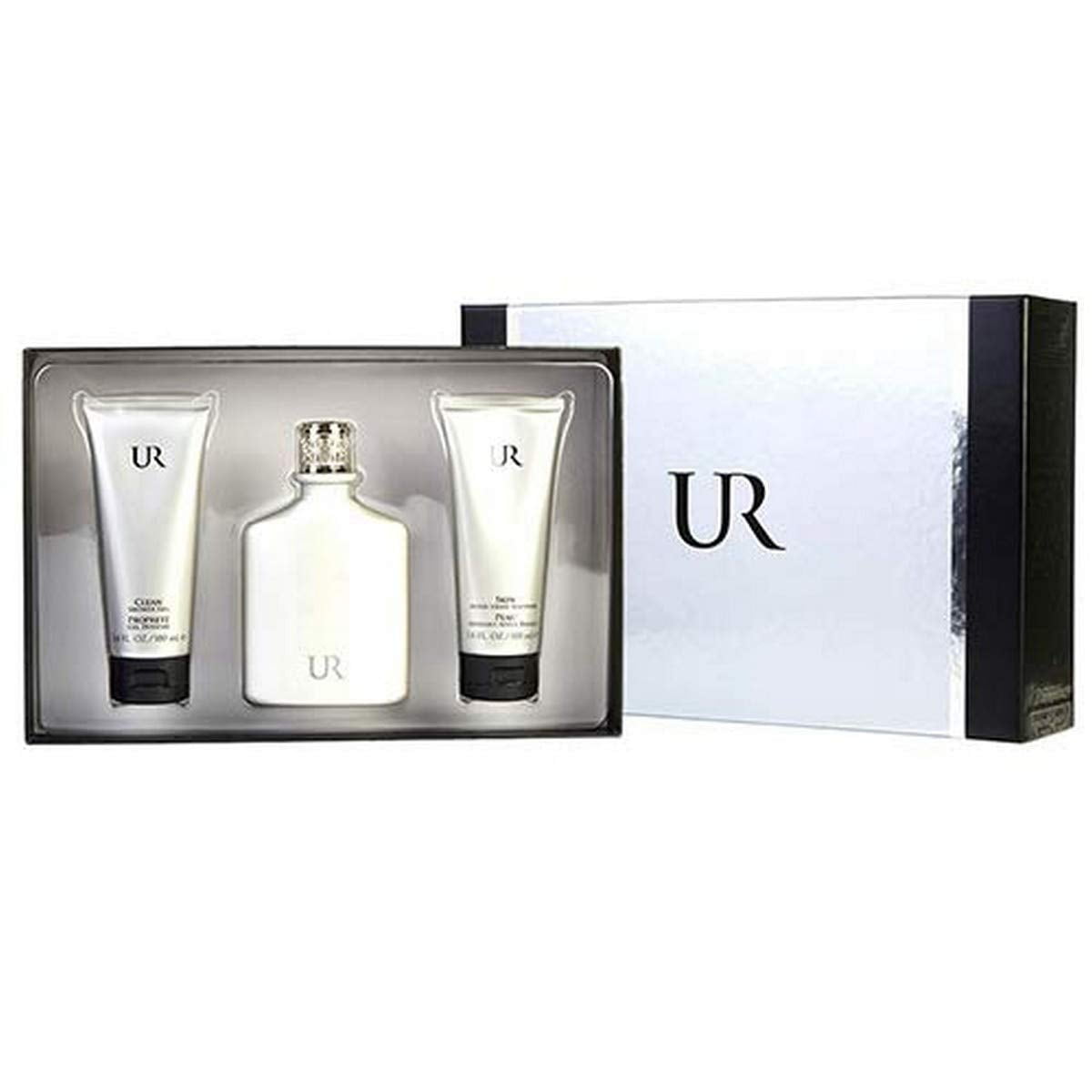 Set De Perfume Usher Ur Eau De Toilette 100 Ml, Loción Para Después Del Afeitado Y Desodorante