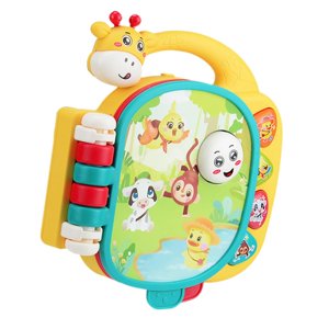 Magideal - Libro De Rimas Juguete Musical Juguete Electrónico De Aprendizaje De Habilidades Lingüísticas Juguete De Educación Temprana Para Niños Niñas De 1, 2 Y