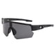 thumbnail image 1 of POLASUP GAFAS LENTES DE SOL Gafas de sol deportivas negras con lentes oscuros y diseño aerodinámico. Protección UV 400, ligera y resistente. Ideales para ciclismo, running y actividades, 1 of 9