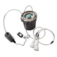 Magideal - Cubo De Máquina De Ordeño Eléctrico, Ordeñador De Doble Cabezal/Dispositivo De Ordeño Eléctrico/Máquina De Ordeño De Ovejas Para Ordeñar/Ovejas/Granja