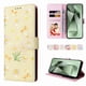 thumbnail image 3 of FOXDOCK Funda Tipo Cartera Floral para Google Pixel 9 Pro XL ,Funda con Tapa de Cuero PU, Protección Antigolpes con Ranuras para Tarjetas y Soporte, 3 of 6