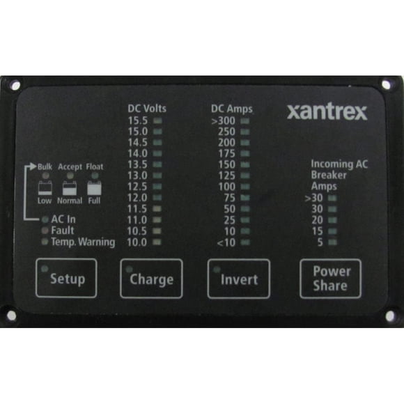 Panel remoto de estado de batería y control de inversor/cargador Freedom