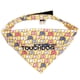 thumbnail image 4 of Bandana para perro Touchdog 'Bad-to-the-Bone' con patrón de elefante, 4 of 7