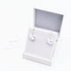 thumbnail image 3 of Aros Bruselas Plata Italiana 925 y Cristal Genuino Aurora Boreal, 3 of 4
