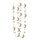 thumbnail image 3 of Estrella Luna Guirnalda Colgantes Empavesados ​​Ramadán Eid Fiesta Cumpleaños Decoraciones Oro, 3 of 5