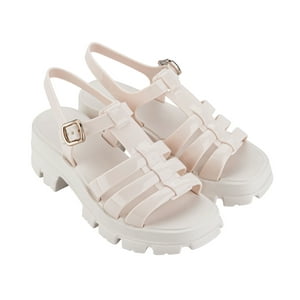 Sandalia Mujer Hueso Power Zaxy