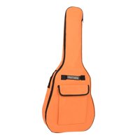 Bothyi - Bolsa De Guitarra De Tela Oxford, Cubierta Antipolvo Para Guitarra Eléctrica, Para Cuerdas, Notebook, Capo, Color Naranja