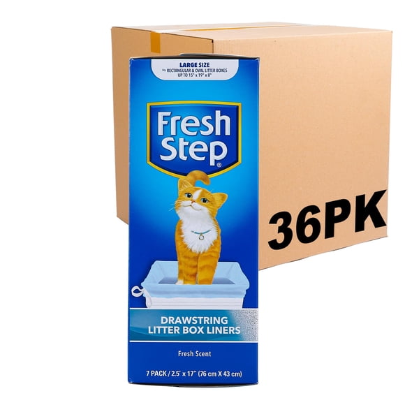 Bolsas para arena de gato Fresh Step 76 cm x 43 cm 36 uds