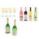 thumbnail image 1 of Casa de mu?ecas en miniatura 1/12 botellas de vino botellas de champán y vasos bar accs, 1 of 5