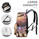 thumbnail image 4 of Star Trek: Prodigy-theme Backpack, Campus style schoolbag Bookbag with Adjustable Shoulder Straps And Large Zip Compartment, Unisex Travel Bags.42x30x15cm, 4 of 6