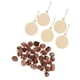 thumbnail image 2 of Conos de pino reales naturales 30x y adornos colgantes de madera 5x para decoraciones de Navidad, 2 of 5