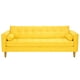 thumbnail image 1 of Sofa Retro 3cg Felpa 01 Amarillo, 1 of 6