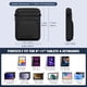 thumbnail image 2 of Funda para tableta MoKo de 9-11 pulgadas para iPad Air 5/4th 10.9, negra, 2 of 3