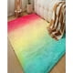 thumbnail image 3 of Alfombra Textura Peluda 200x240 Arcoiris, 3 of 4