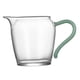thumbnail image 1 of Taza De Cristal Con Asa Ergonómica Transparente Para Flores Y Hojas De Té Sueltas, Color Verde, 1 of 3