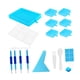 thumbnail image 1 of Kits De Bandejas Para Pinturas De Diamantes 5D, Bandejas De Clasificación De Cuentas Para Manualidades DIY, Azul, 1 of 5