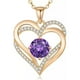thumbnail image 1 of Collar  Love Pendant con Piedra de Nacimiento Plata, 1 of 5