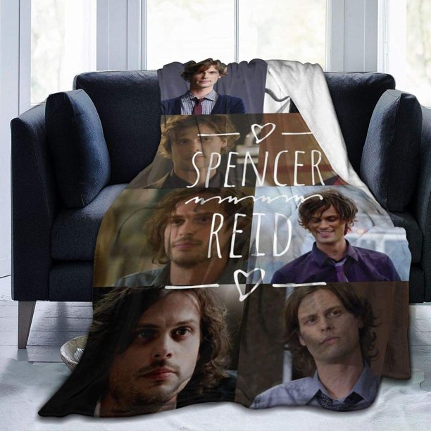 Criminal Minds Blanket Matthew-Gray-Gubler Micro Fleece Throw Blanket Super Soft Plush for Couch Cover Home Decor X in