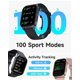 thumbnail image 5 of Reloj inteligente Smartwatch TOOBUR para hombre y mujer Android iOS, 5 of 7